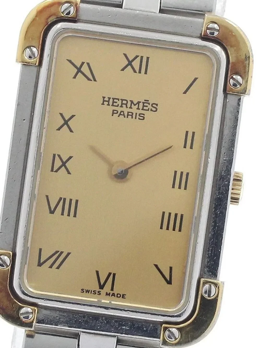 HERMES Clojure CR1.240 gold Dial Quartz Ladies Watch